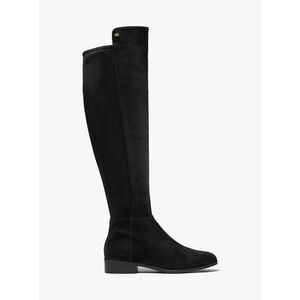 Michael Kors MK Bromley Black Suede Knee High Boots US 5.5 EU 35.5